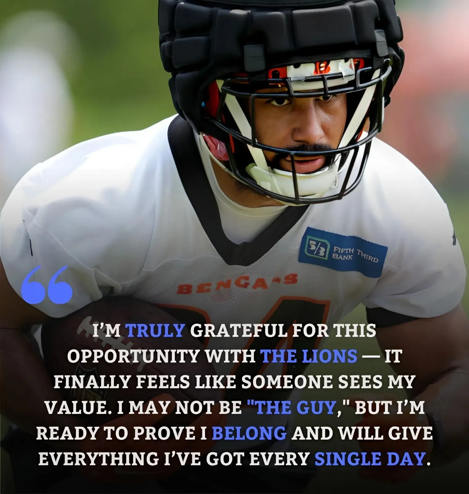 Former All-American, UFL rushing leader savors opportunity with Lions