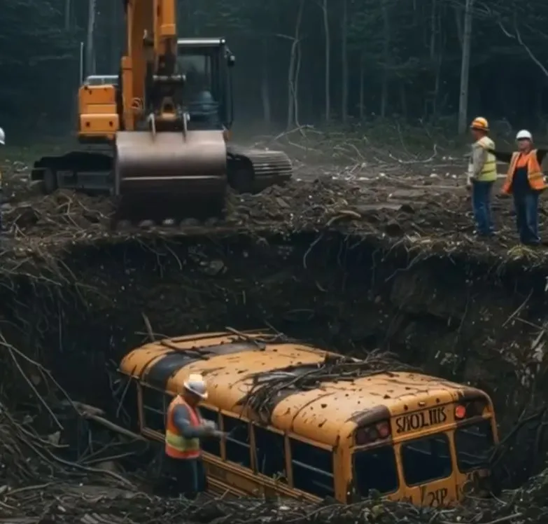 Mystery Solved: School Bus Of 15 Missing Children Unearthed Almost 40 Years Later