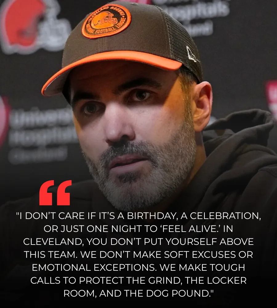 “No Excuses, No Exceptions”: Kevin Stefanski Sends Fierce Message to Browns Players as Culture Reset Takes Hold