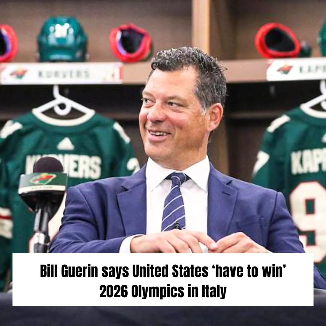 Bill Guerin says United States ‘have to win’ 2026 Olympics in Italy