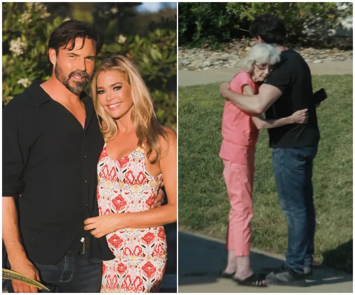 Hollywood restraining order chaos deepens as Denise Richards allegedly ‘shoves and screams at’ Aaron Phypers’ terrified mother – injury photos taken as legal war erupts - suong