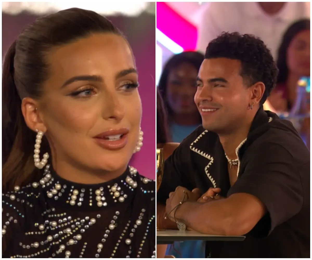 Awkward! Love Island champion Toni Laites uses her victory speech to take final swipe at ex Harrison Solomon after bagging £50k… and fans can’t stop talking about his reaction - suong