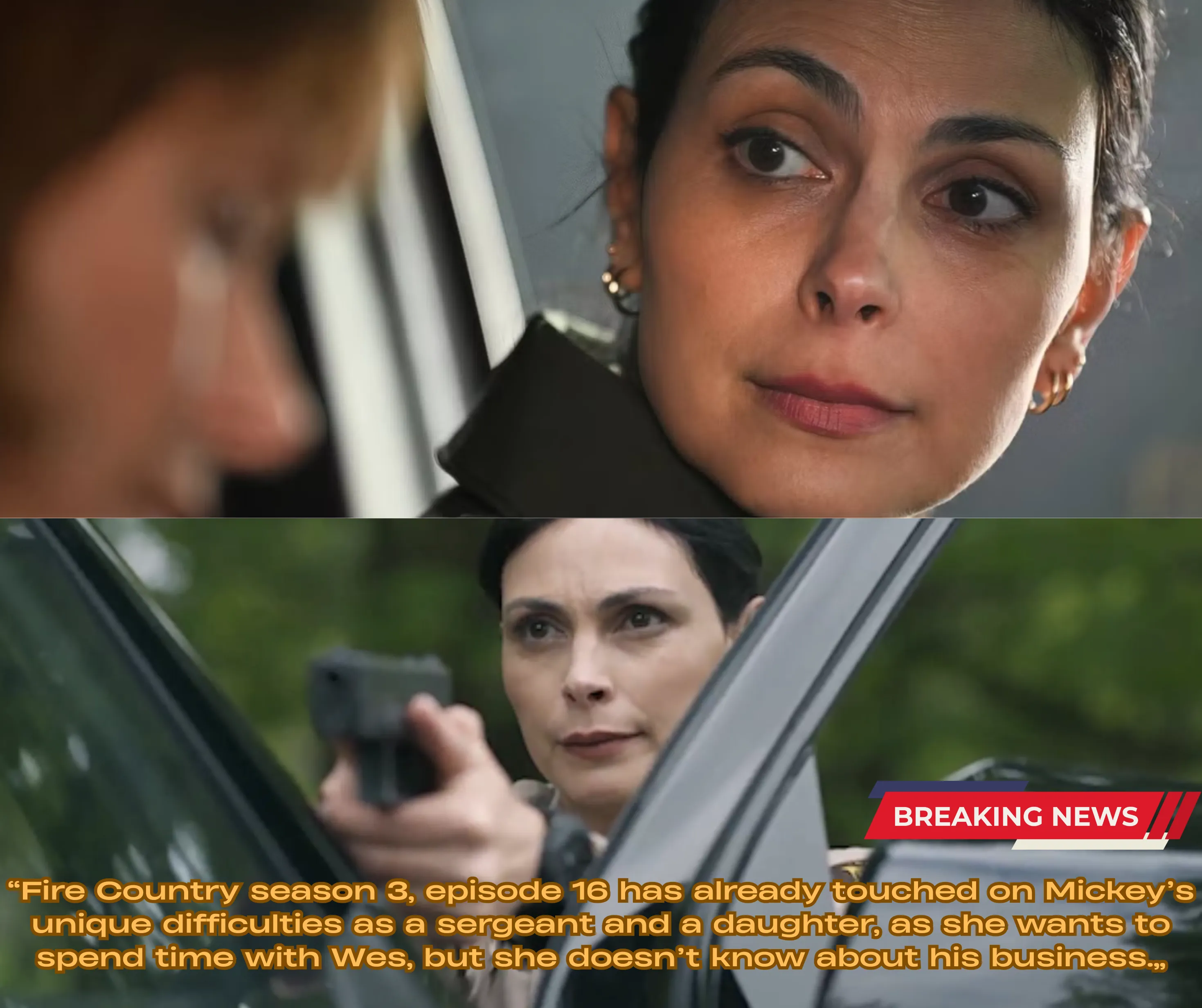 Sheriff Country Trailer Reveals Morena Baccarin Leading The First Fire Country Spinoff