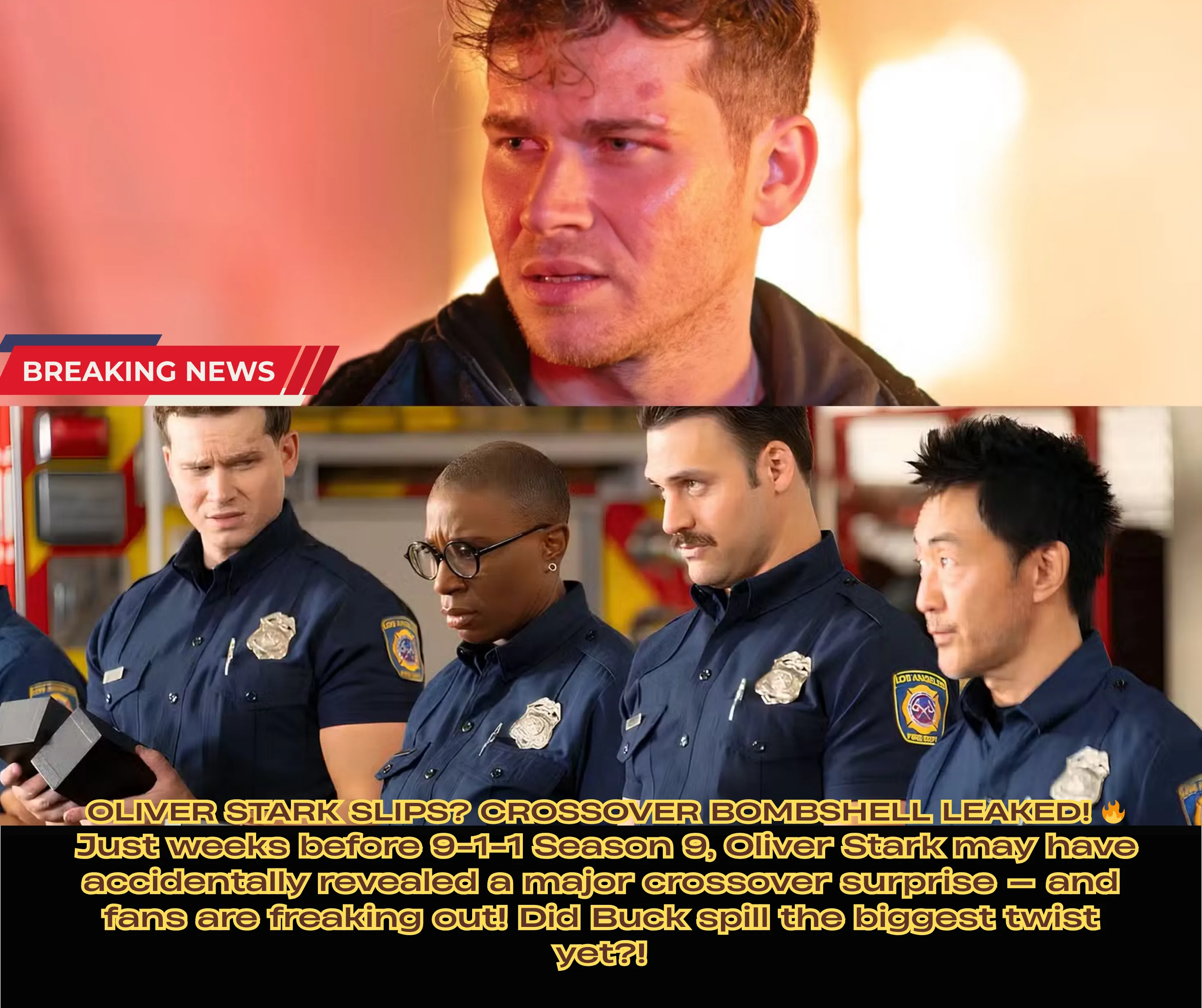 9-1-1 Crossover Event Seemingly Spoiled By Oliver Stark Before Season 9