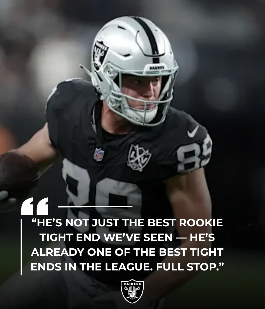 What Brock Bowers Just Did as a Rookie Wasn’t Normal — It Was Legendary