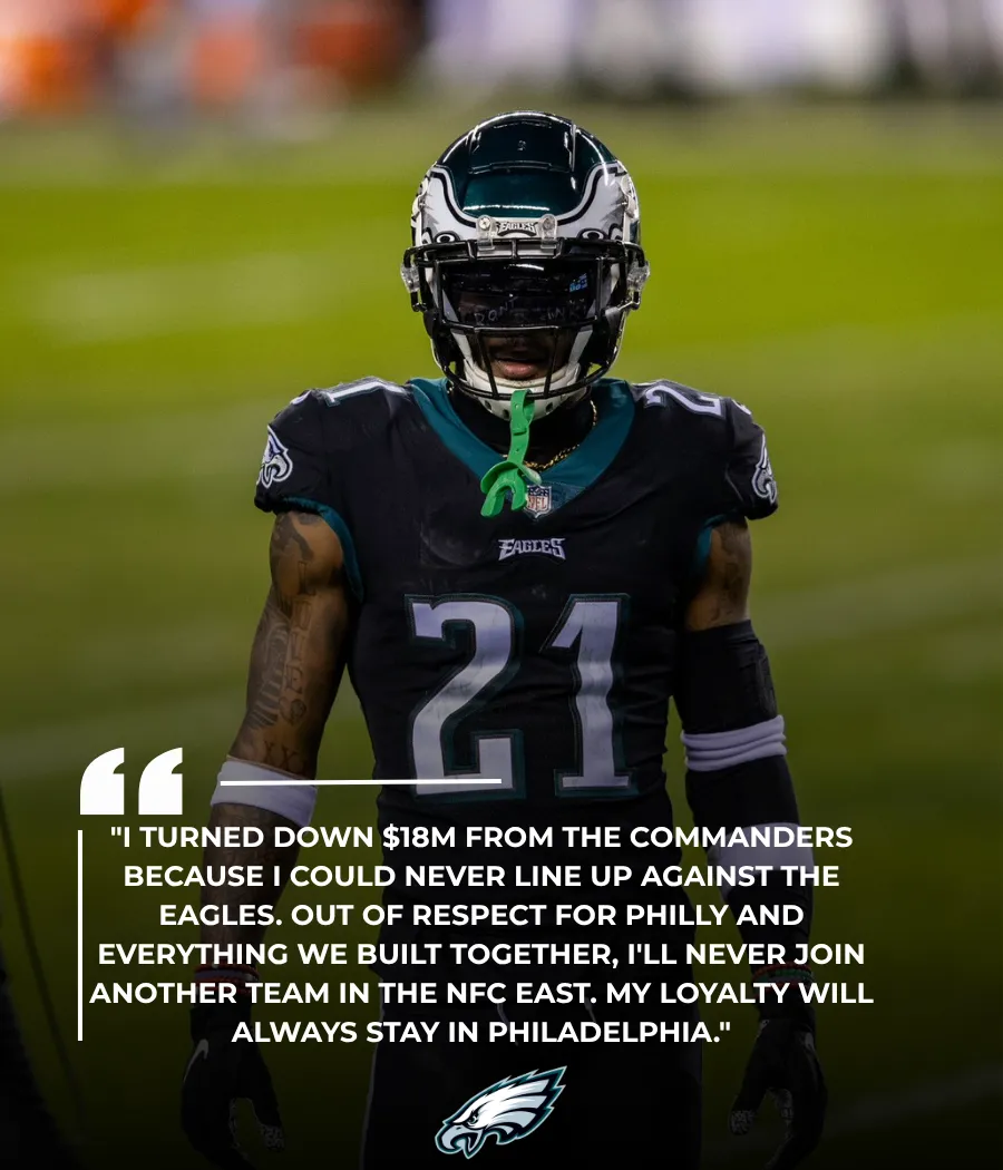 LOYALTY OVER PAYDAY: Eagles Fan Favorite Turns Down Commanders’ $18M Offer — “I’m Not Leaving Philly for a Check”