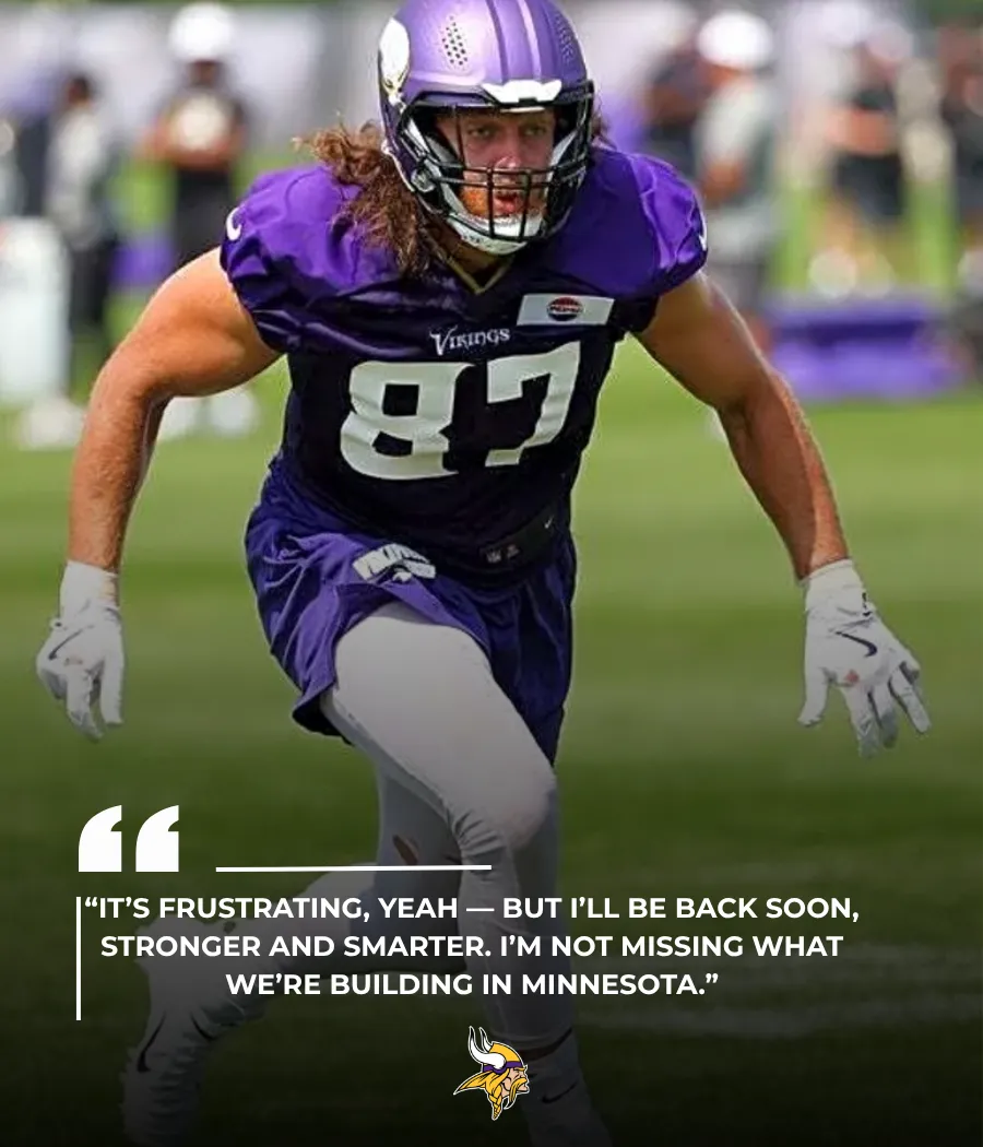 Vikings TE T.J. Hockenson sidelined with lower-body injury