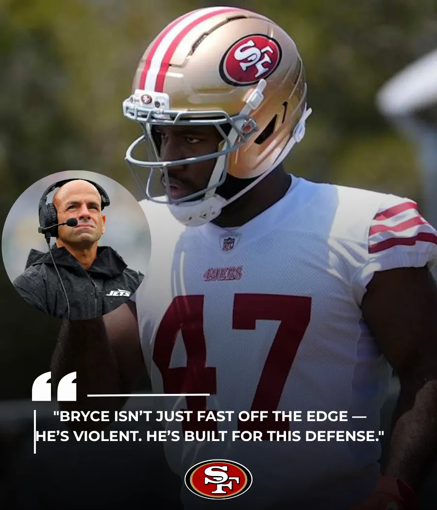 49ers' Bryce Huff Earns Fiery Endorsement from Robert Saleh: “He’s Built for This Defense”