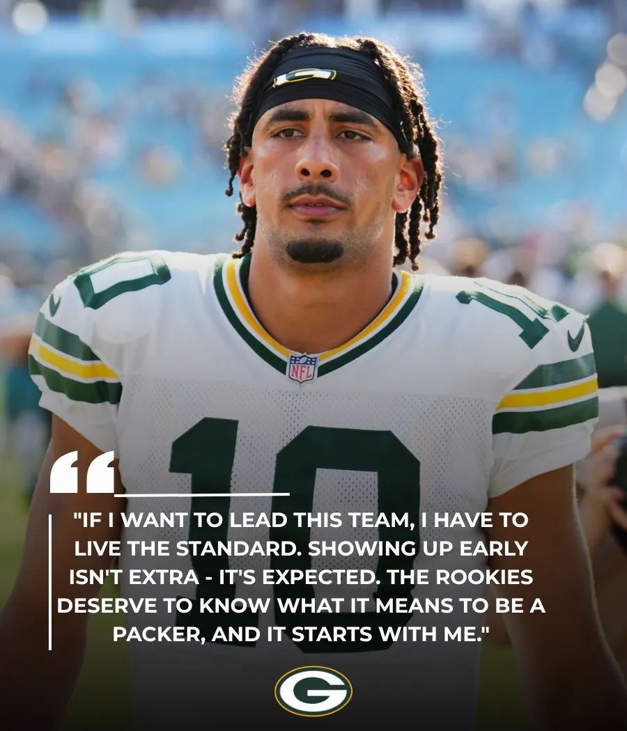 PACKERS QB JORDAN LOVE ARRIVES EARLY TO CAMP — AND HE’S ALREADY CHANGING THE CULTURE IN GREEN BAY