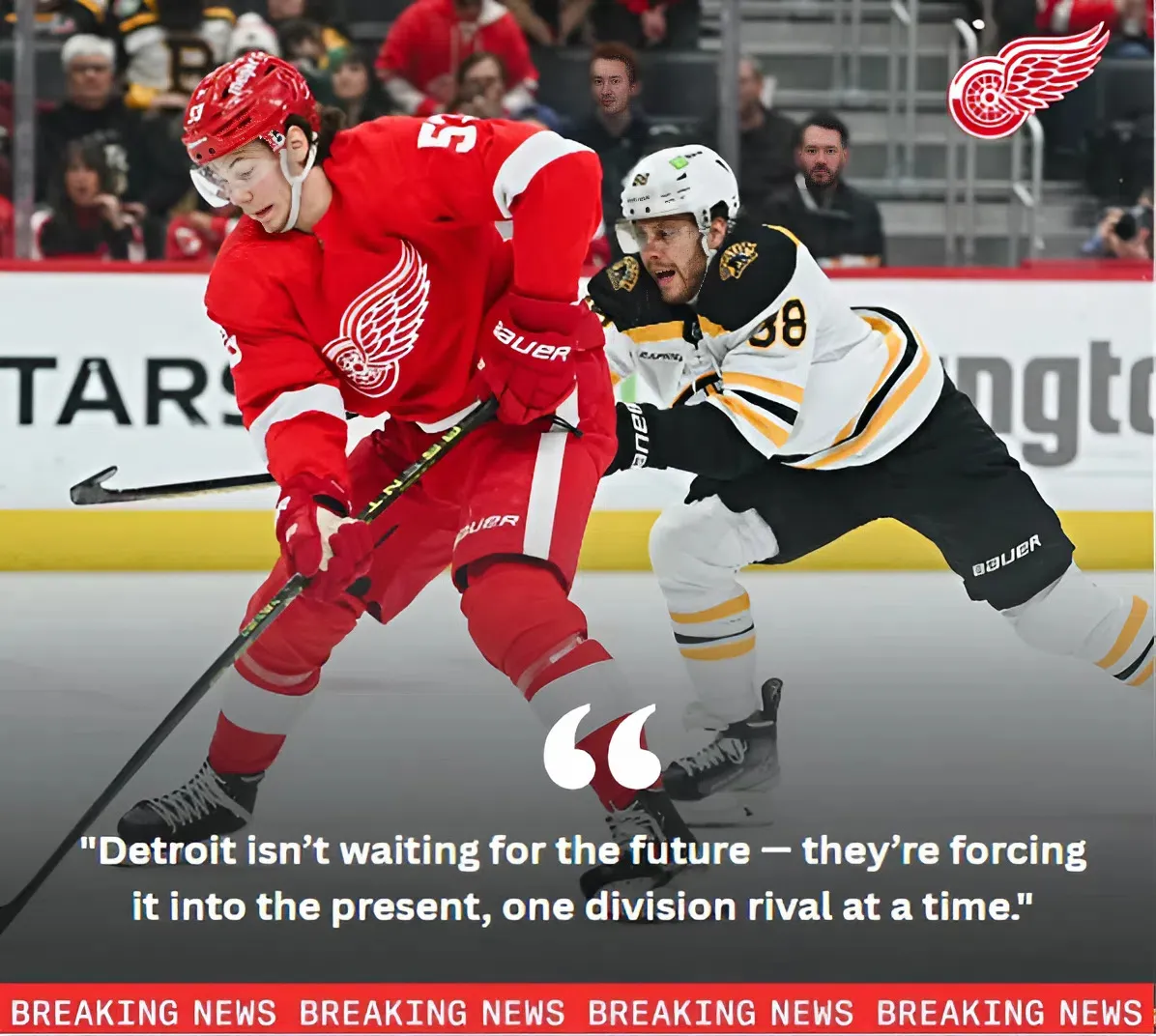 Divisional Focus: Red Wings Look to Ice the Bruins’ Rebuild