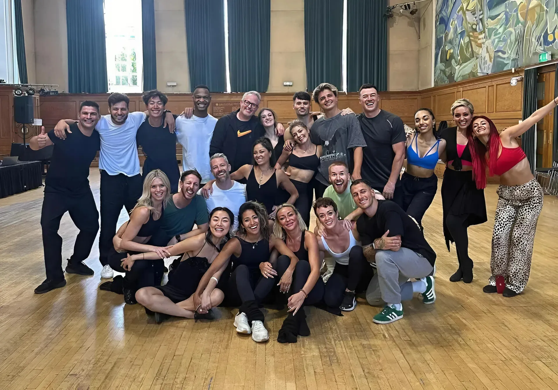 Strictly Come Dancing stars all smiles as fans await celebrity line-up announcement amid rumours