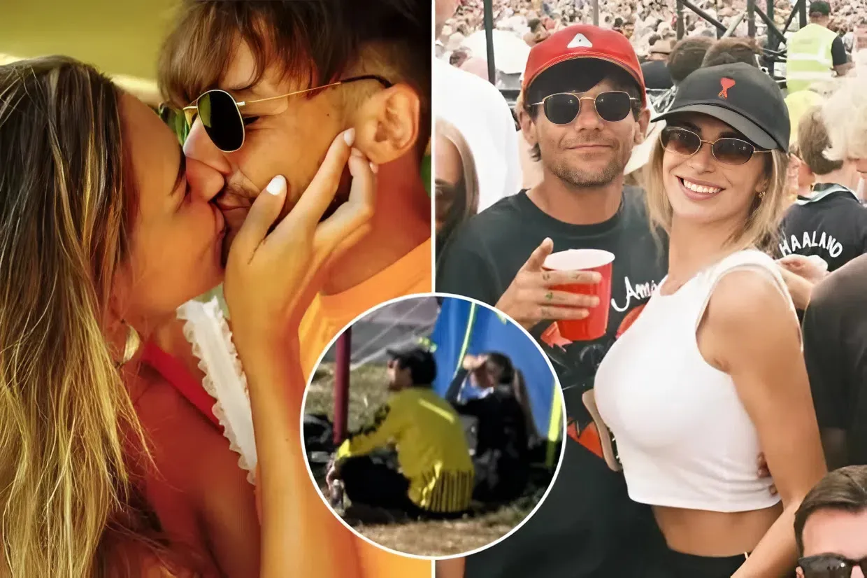Zara McDermott snogs boyfriend Louis Tomlinson as smitten star ‘hard launches’ relationship with loved-up selfie