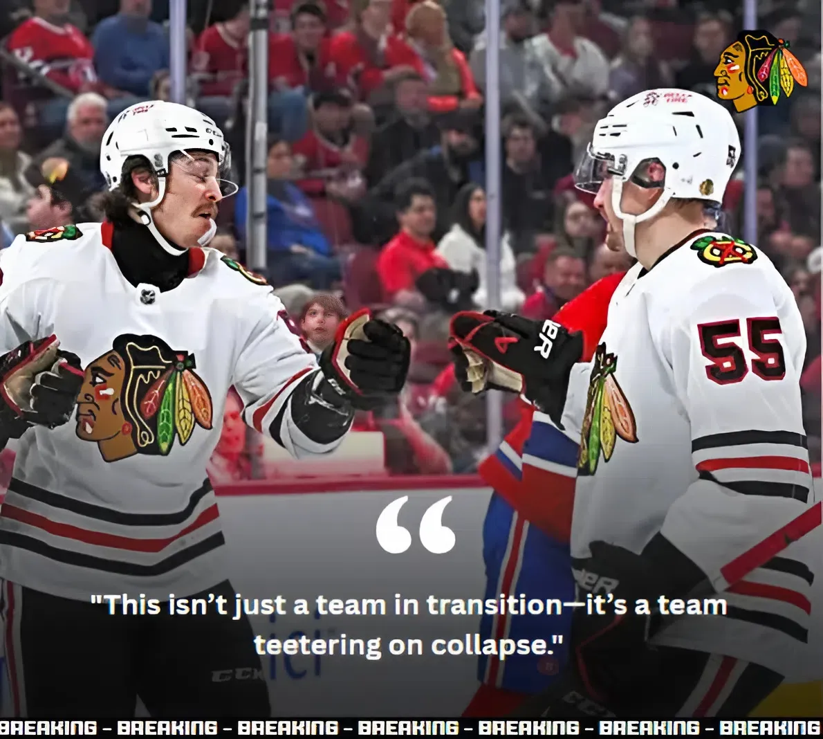 NHL insider forecasts doom and gloom for Chicago Blackhawks in 2025-26