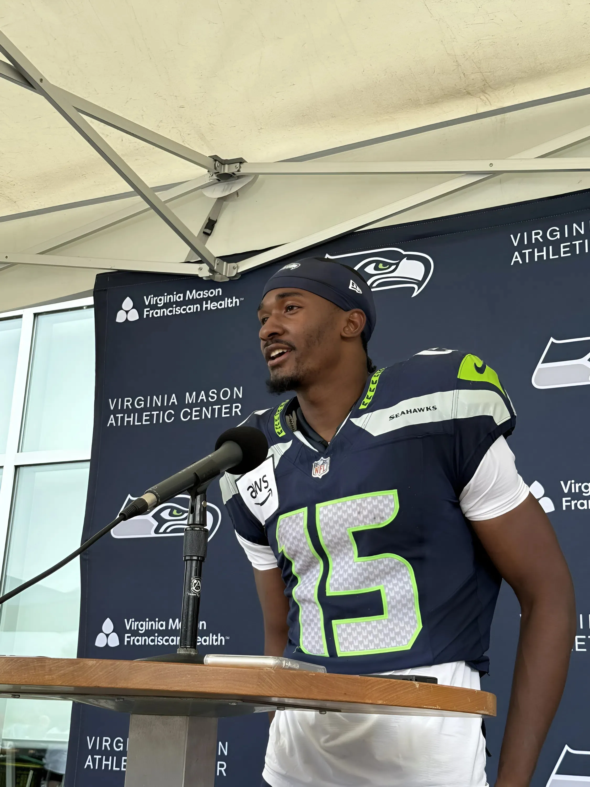 The Seahawks may have struck gold with a late-round draft pick who has been hard to miss in early portions of 2025 training camp