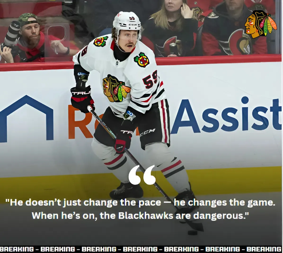 Blackhawks Key Forward Is Big X-Factor