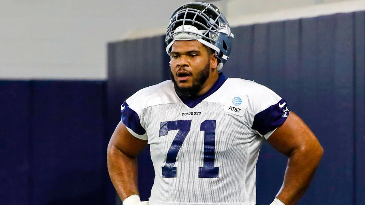 La'el Collins showed up to Cowboys camp looking totally unrecognizable