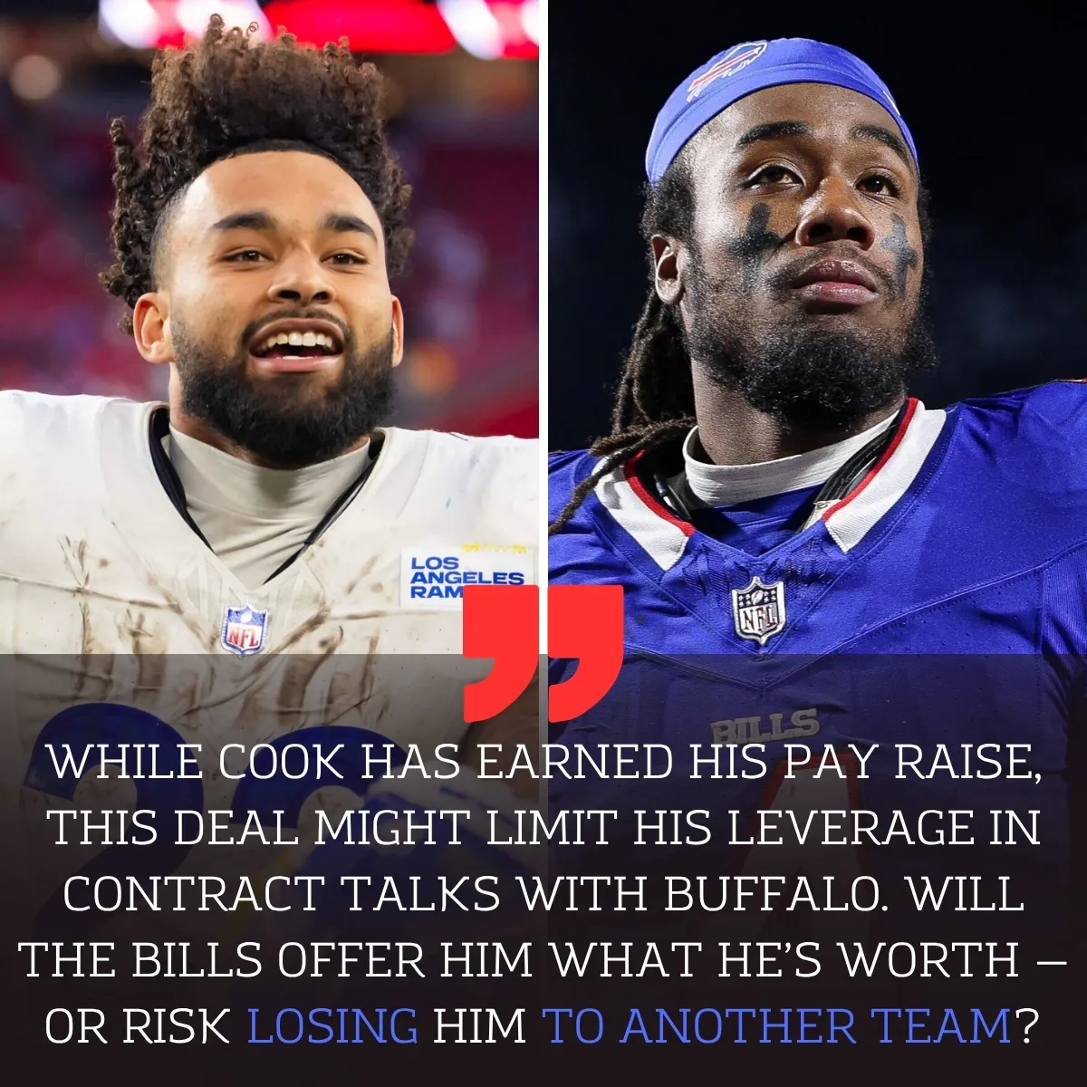 $33 Million Extension To Rams’ RB Spells End Of Bills’ James Cook Holdout