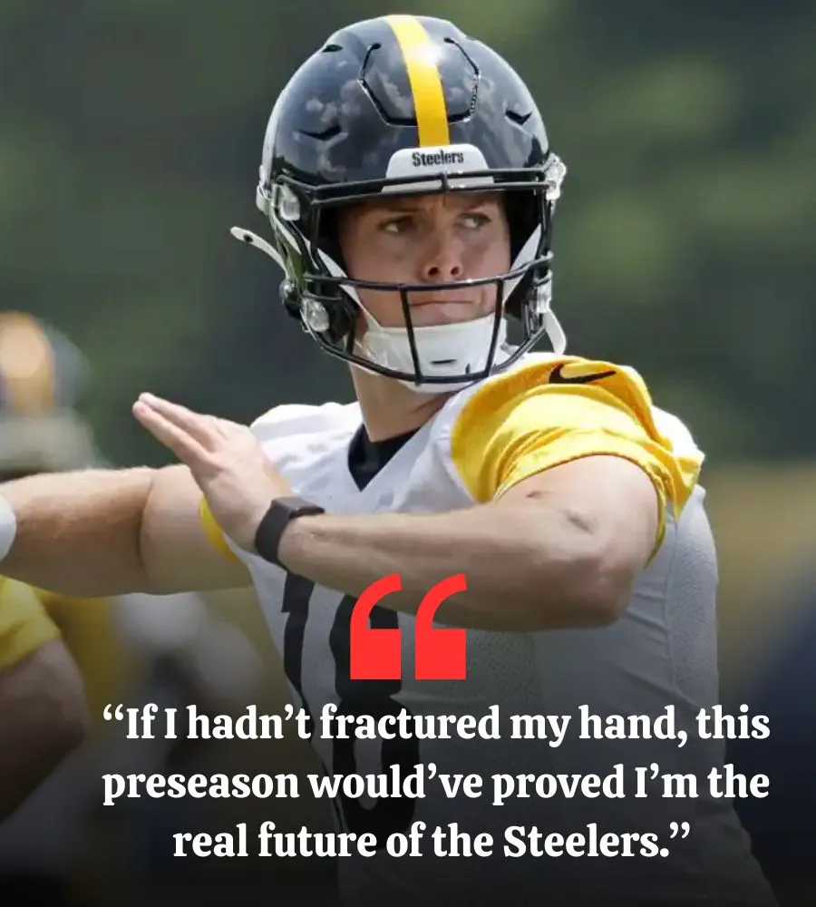 Steelers QB Suffers Major Injury Setback at Training Camp