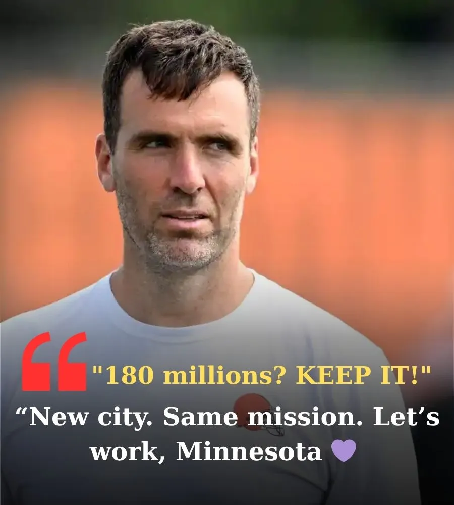 Vikings Considering $180M Vet Flacco as QB Crisis Deepens — Fans Divided