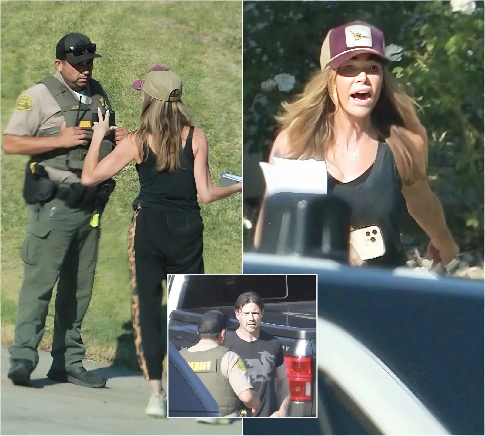 Cops Called After Denise Richards Shows Up to Ex Aaron Phypers’ House Amid Restraining Order as Violence Reportedly Ensues