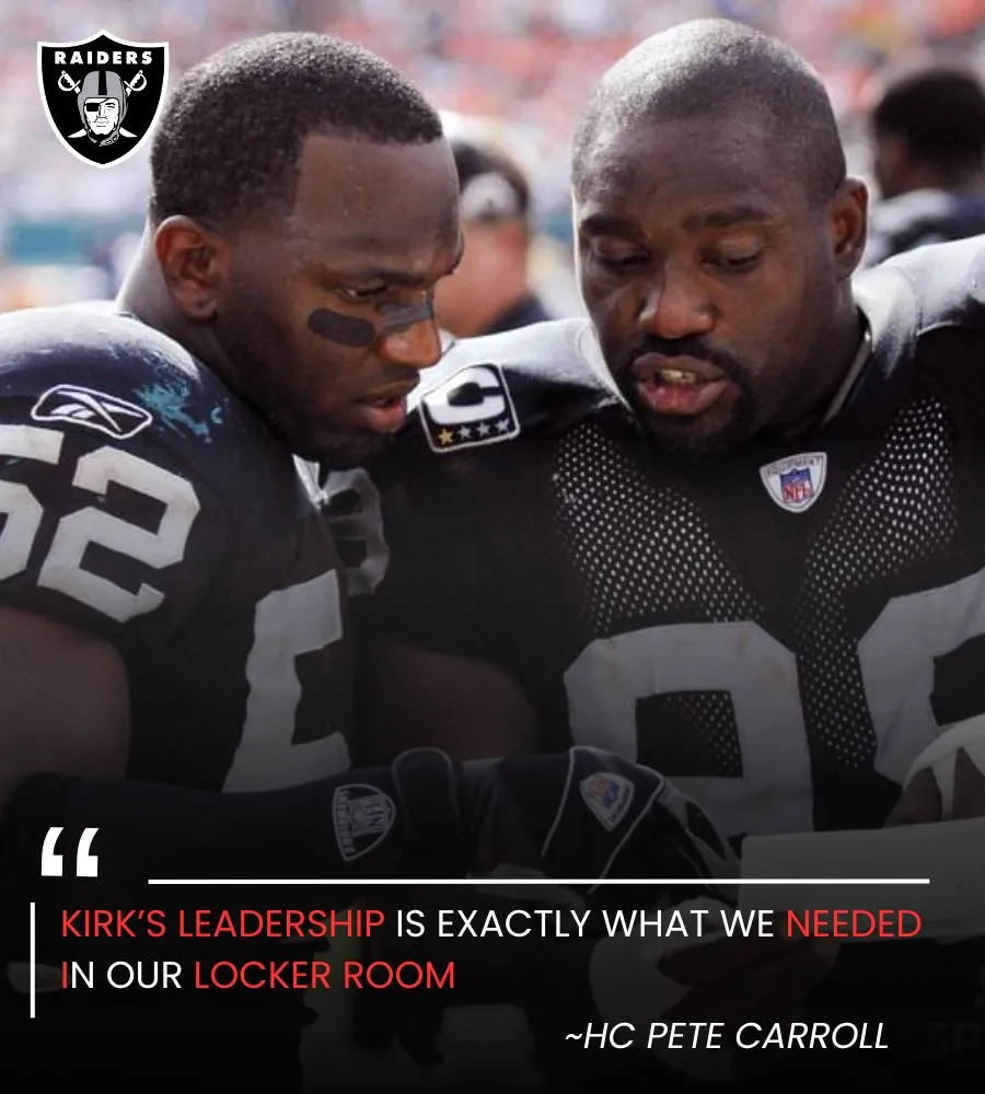 Kirk Morrison The Underrated Leader Powering the Las Vegas Raiders' Defensive Resurgence