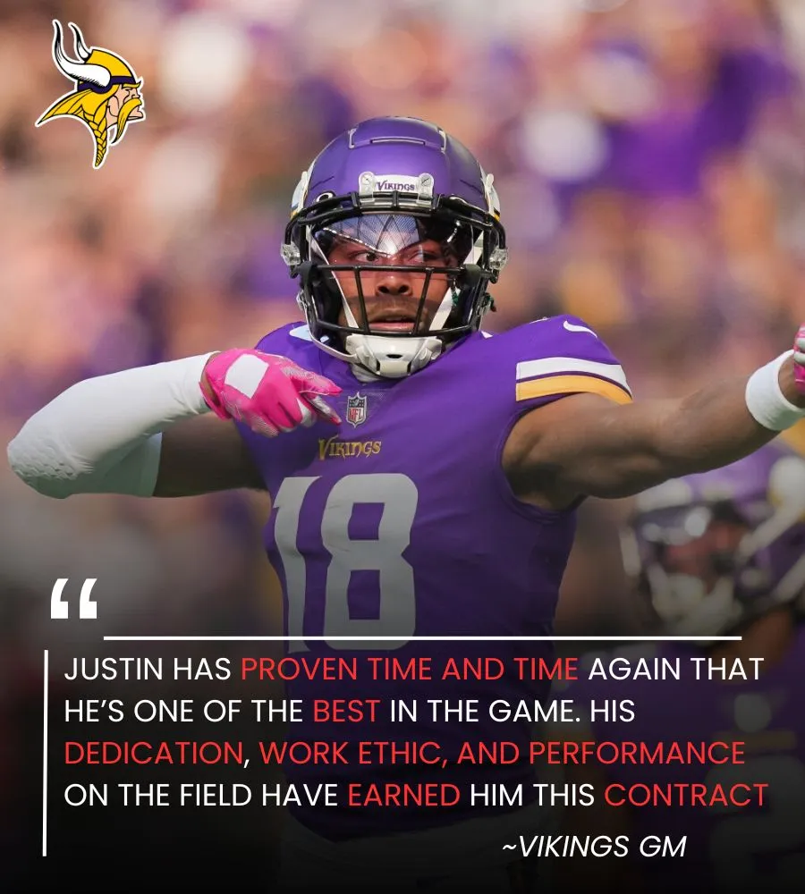 Minnesota Vikings Secure Justin Jefferson's Massive Contract Extension