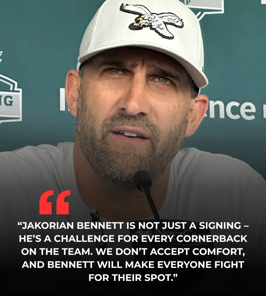 Eagles' Coach Points To Competition After Trade For Young CB