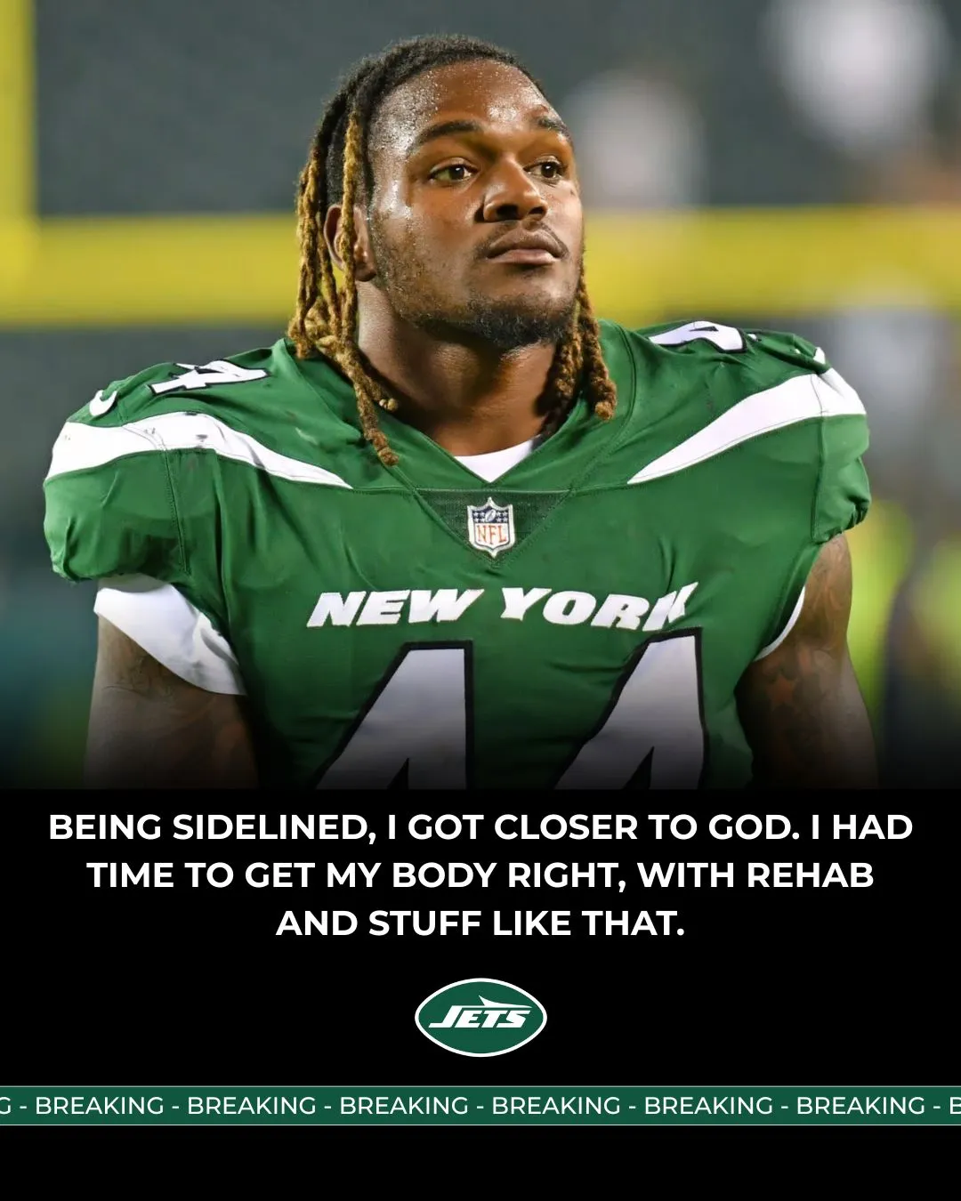 Devastating Torn Achilles Saved Career of Jets’ $45 Million MVP