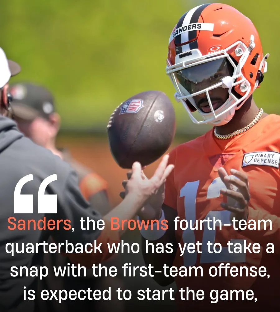 Browns Make Head-Turning Move With Shedeur Sanders