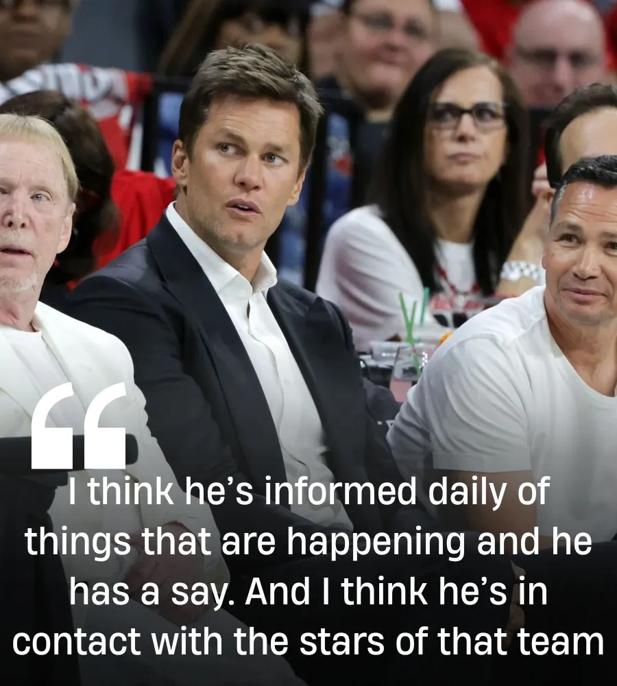 Tom Brady Involved In “Everything” With the Las Vegas Raiders