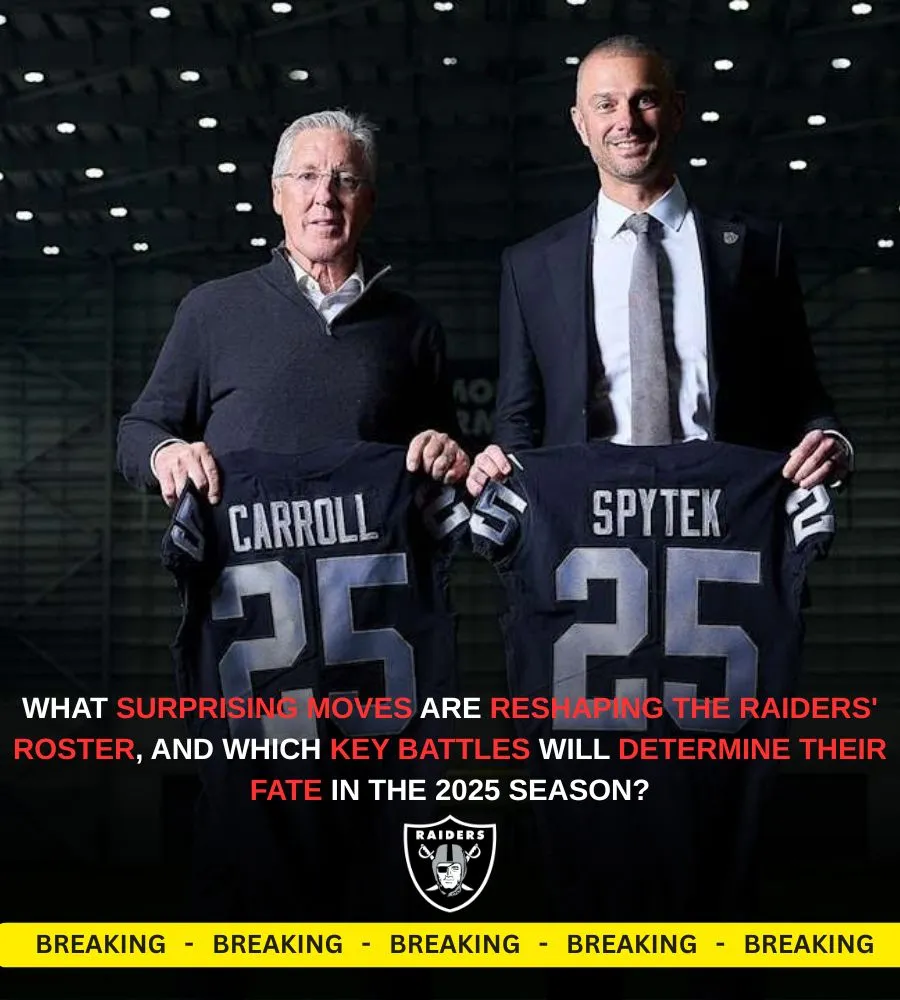 Raiders depth chart stuns with rookie replacements and key battles to sort out Raiders depth chart stuns with rookie replacements and key battles to sort out