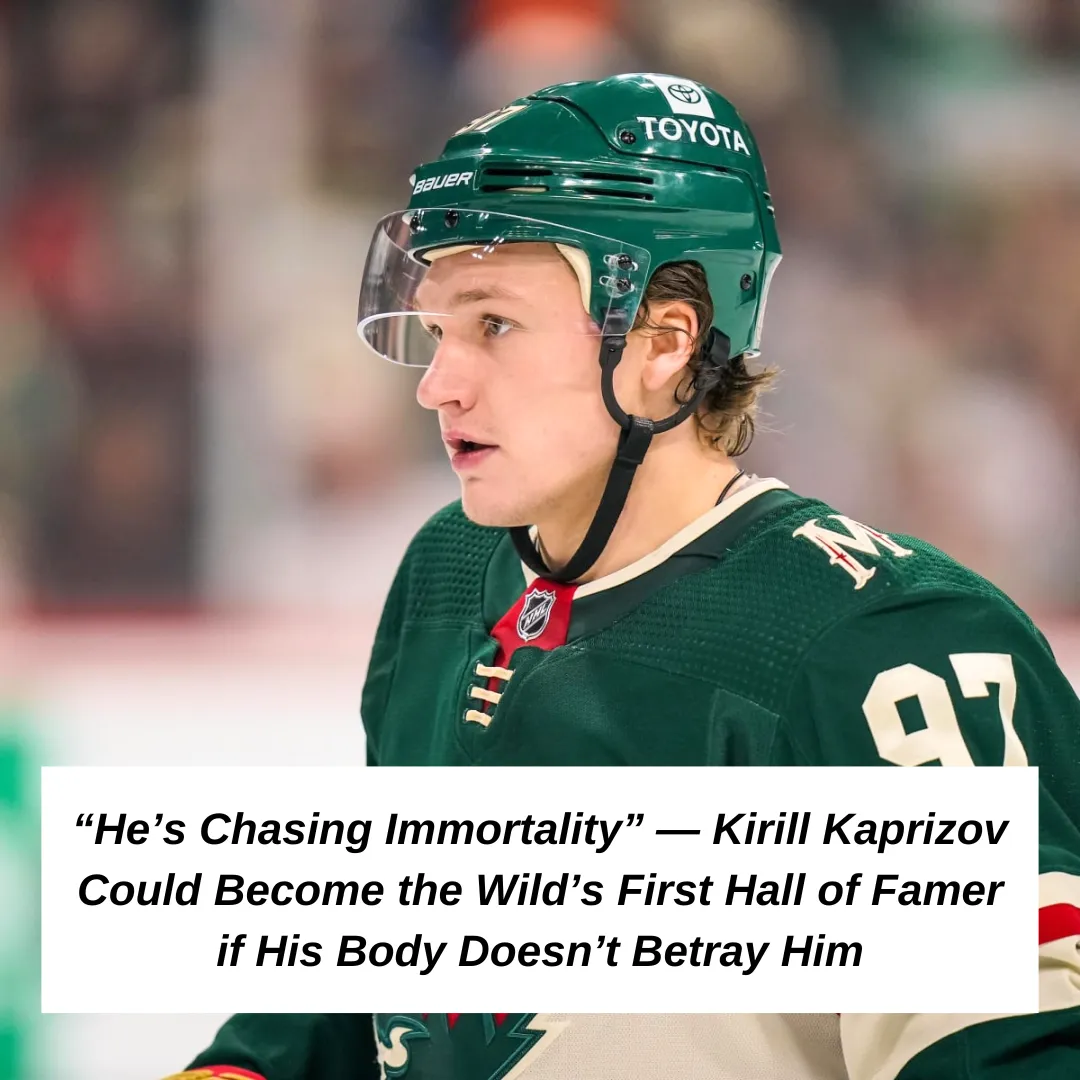Can Kirill Kaprizov Become the Wild's First Hall of Famer?