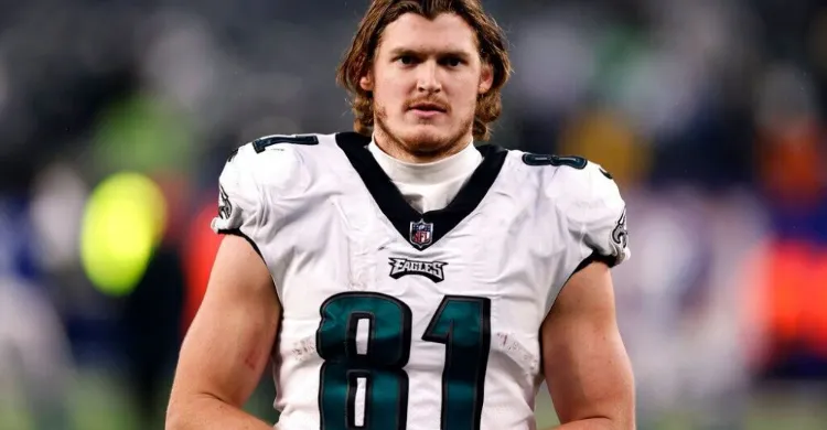 Trade Rumors Swirl Around Grant Calcaterra — Is the Eagles’ TE Room About to Get a Shake-Up?