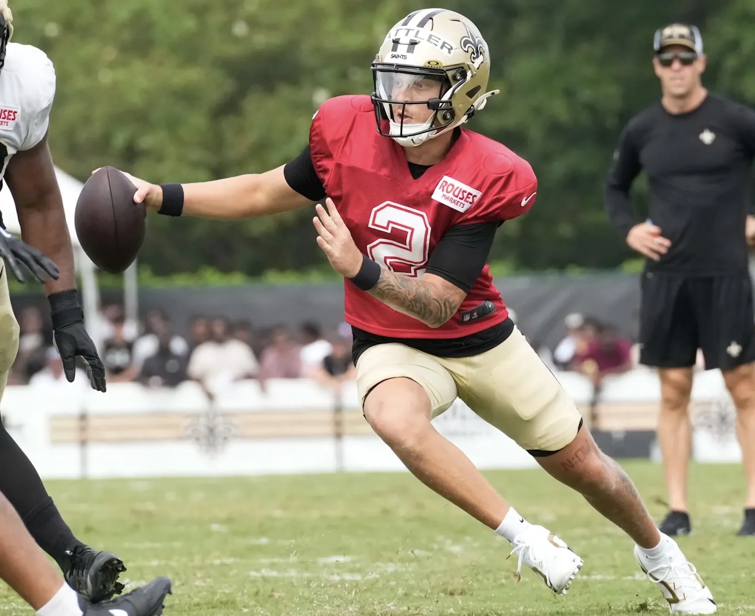 The Saints announced Rattler will start in their first preseason game against the Los Angeles Chargers