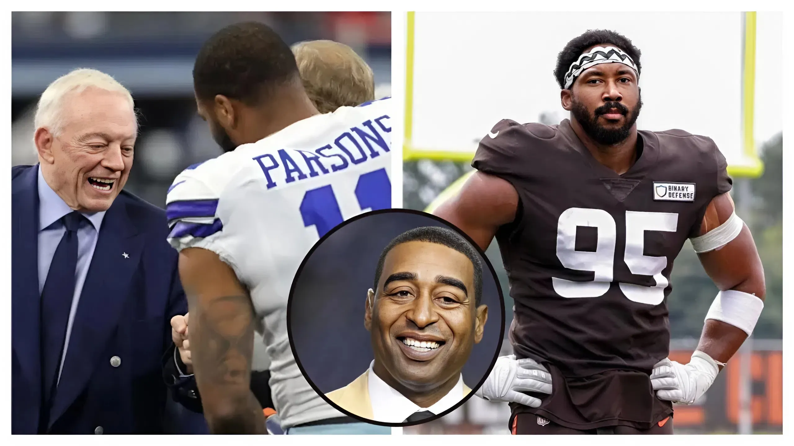 Cris Carter Brings Myles Garrett Argument into Micah Parsons’ Fallout with Jerry Jones and Cowboys