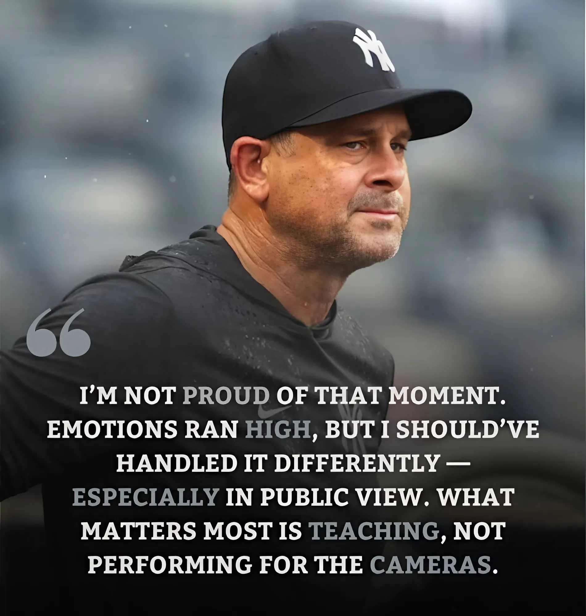 Yankees’ Aaron Boone has one regret about Jazz Chisholm incident