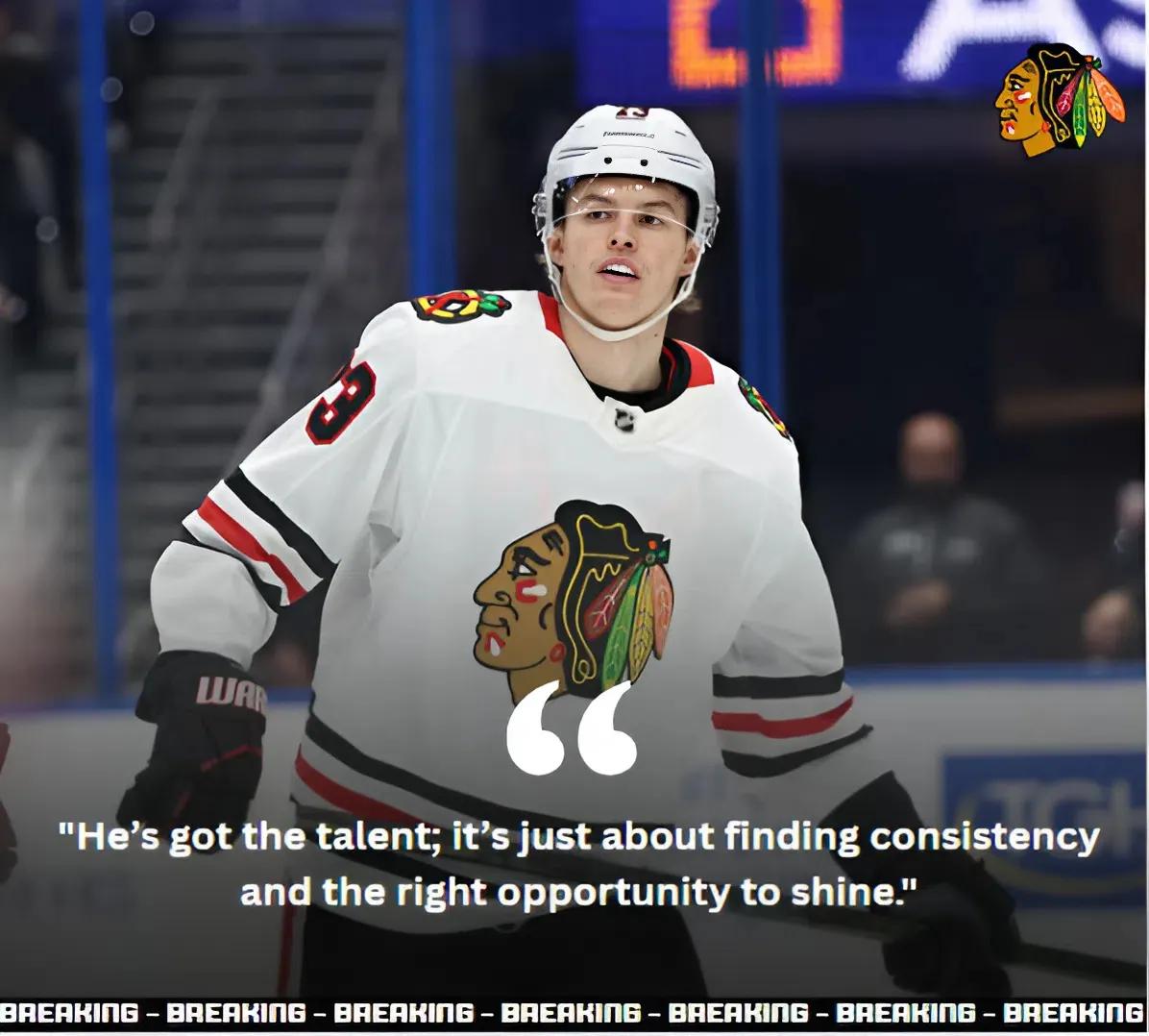 Blackhawks Forward Should Not Be Given Up On