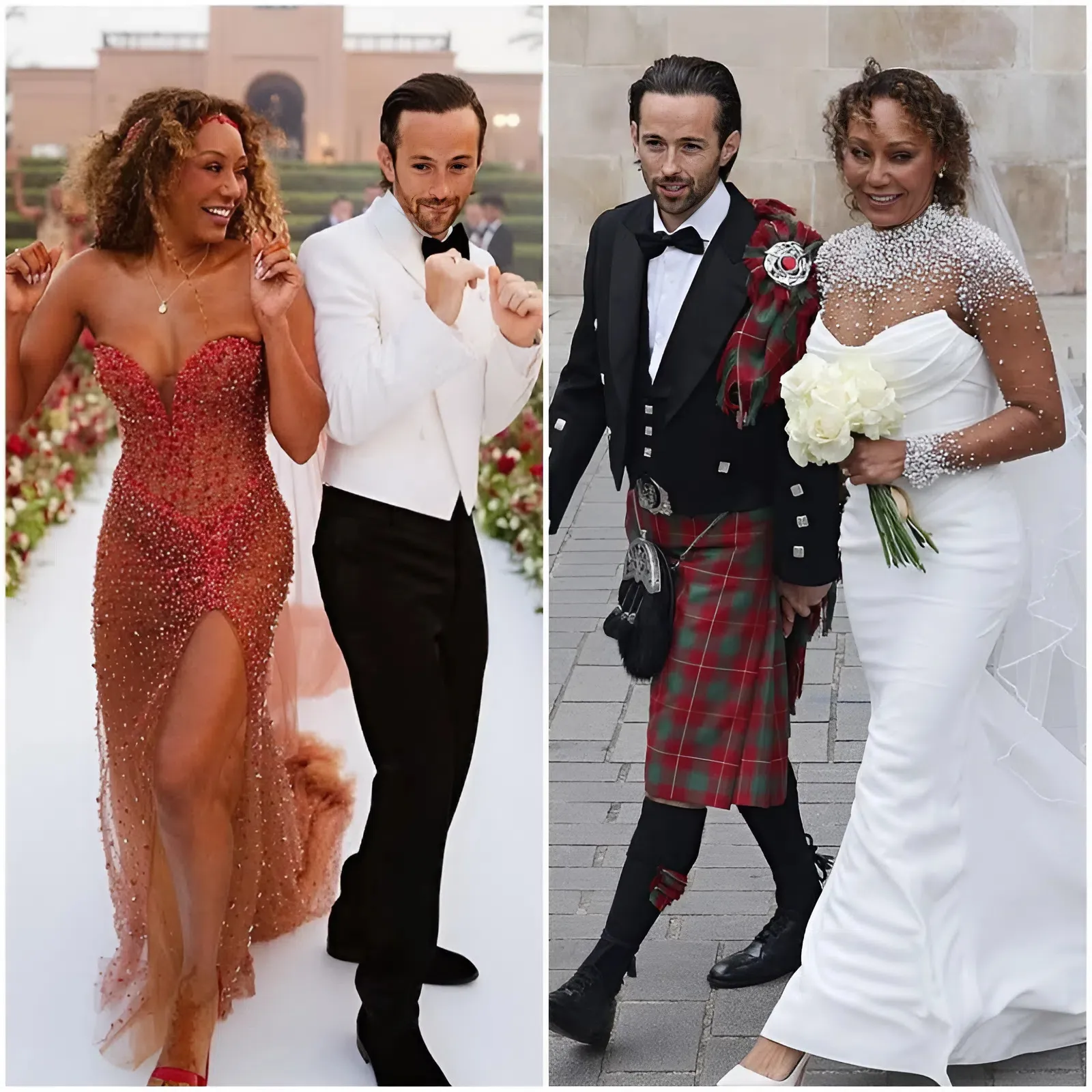 Mel B ties the knot... AGAIN! Spice Girl reveals she's celebrated her marriage to husband Rory McPhee with a spiritual ceremony in Morocco
