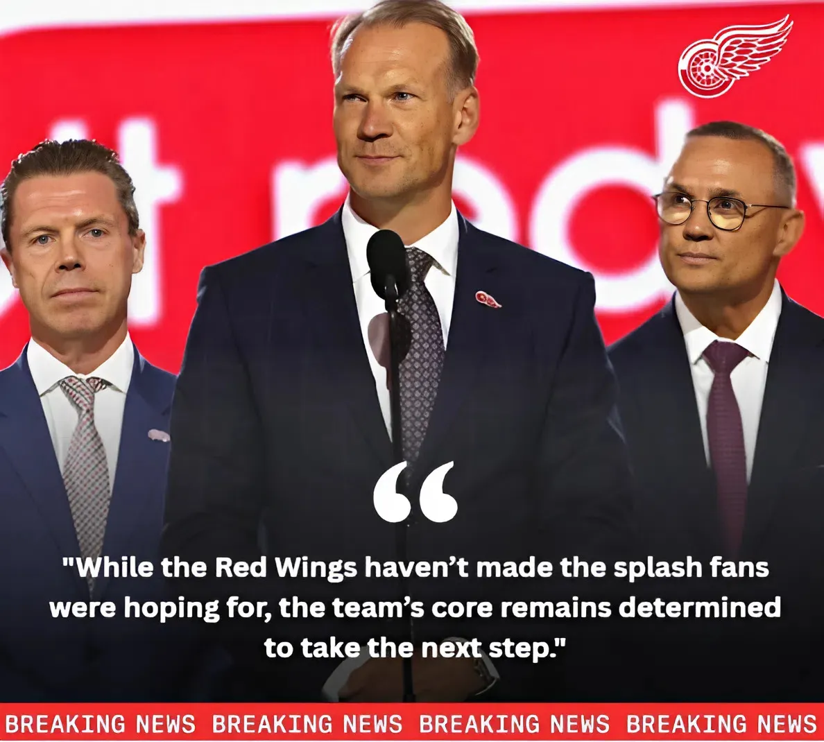 Red Wings are running it back in 2025-26 amid shortage of upgrades