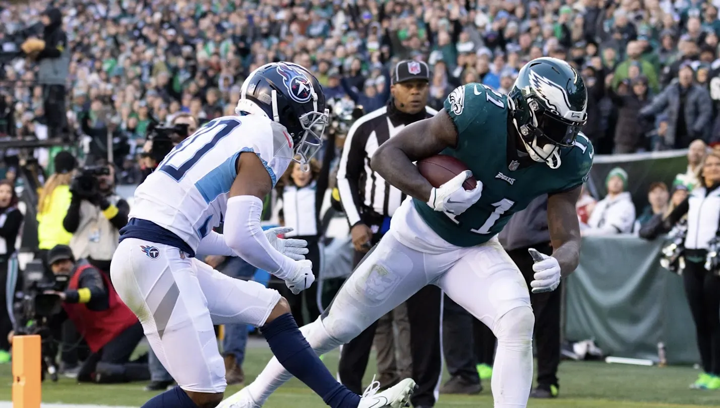 AJ Brown expressed being 'a bit disappointed' when reflecting on the Titans-Eagles trade