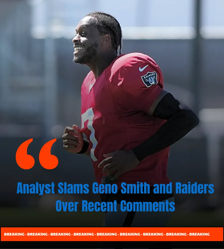 Analyst Slams Geno Smith and Raiders Over Recent Comments