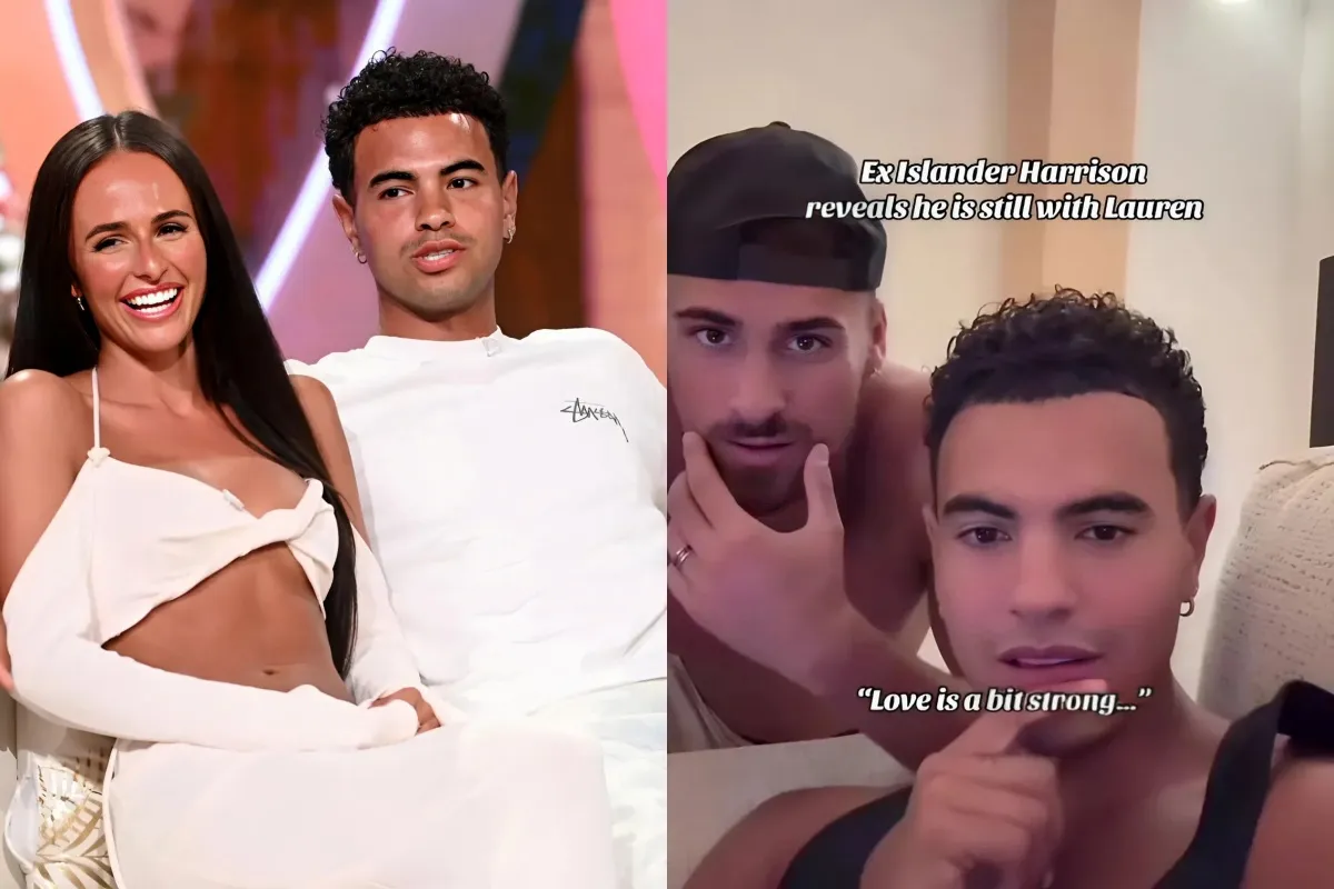 Watch the moment Love Island’s Harrison tells Lauren he loves her – before making awkward u-turn liennhi