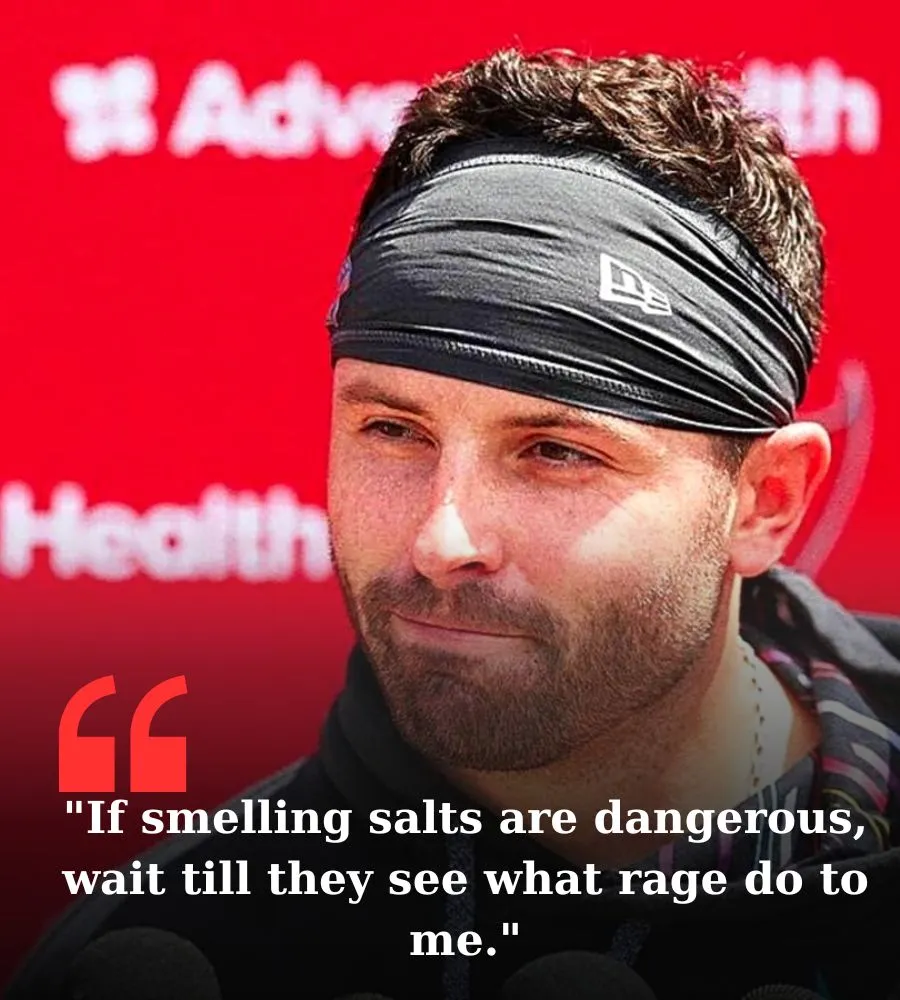Buccaneers’ Baker Mayfield reveals creative replacement for banned smelling salts