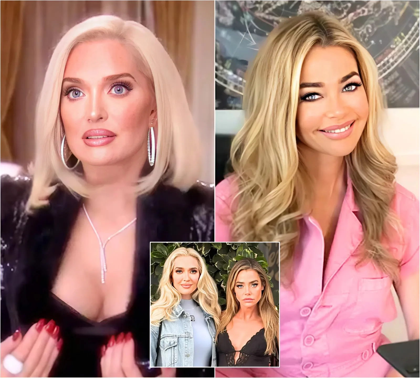 “We Were Friends… Then It Went Sideways”: Erika Jayne & Denise Richards Finally Confront Their Fallout in Explosive RHOBH Season 15 Reunion