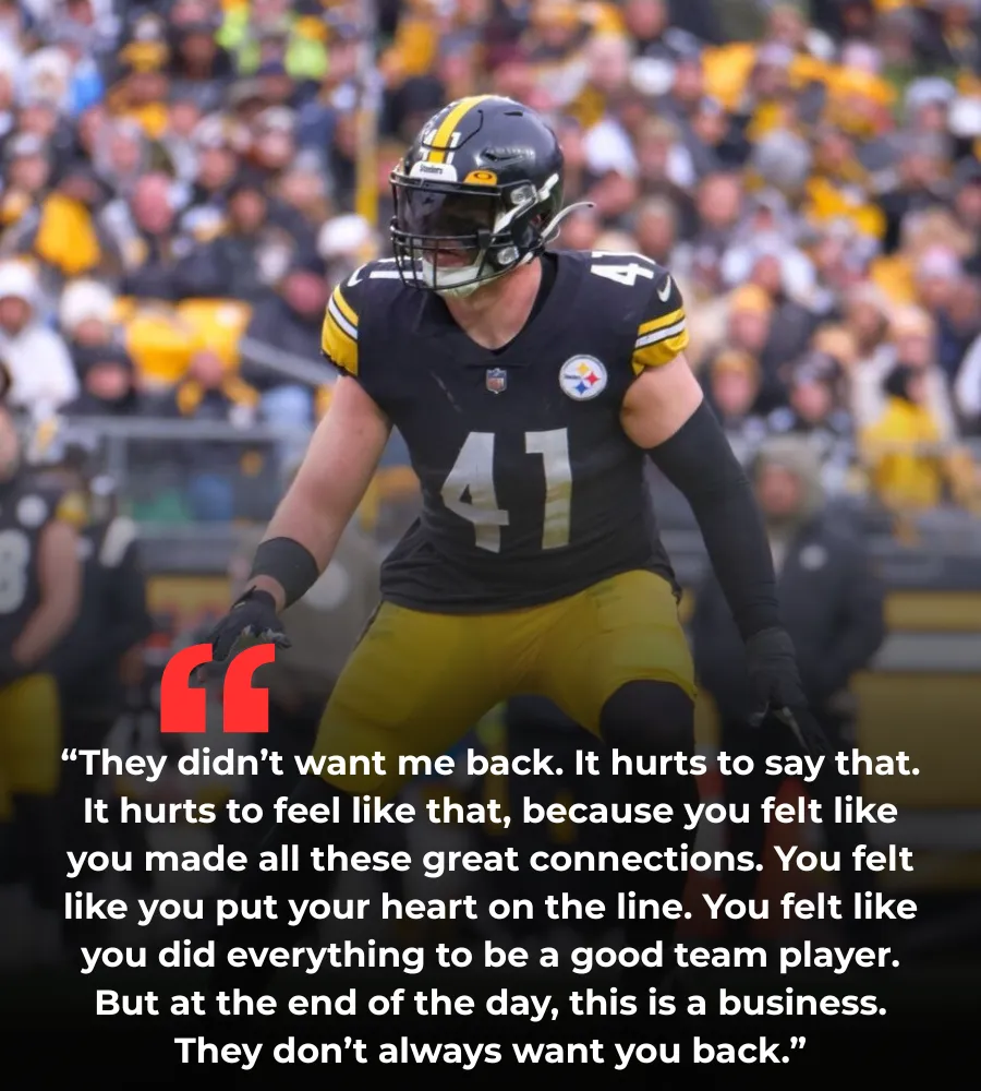 Former Steelers LB Still Hurt By Team's Decision