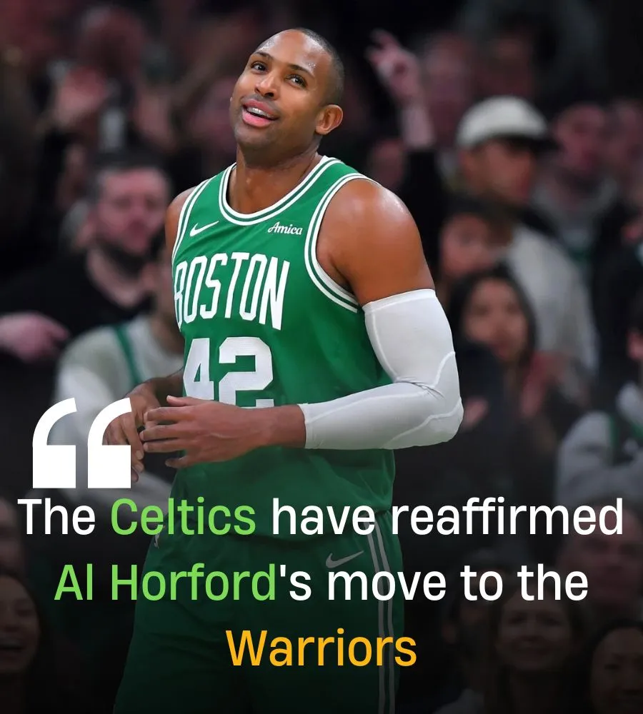 Celtics reaffirm Al Horford's move to Warriors with latest free agency signing