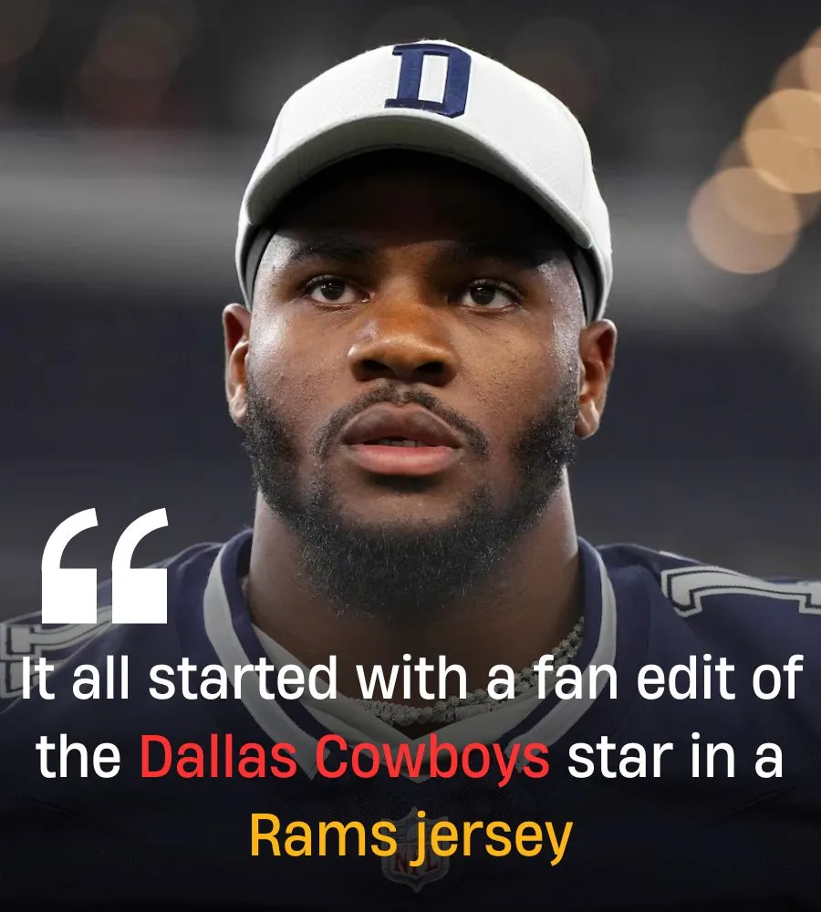 Cowboys DE Micah Parsons Teases Rams Trade Request With Aaron Donald
