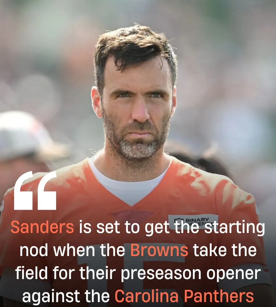 Browns QB Joe Flacco Responds to Shedeur Sanders Starting