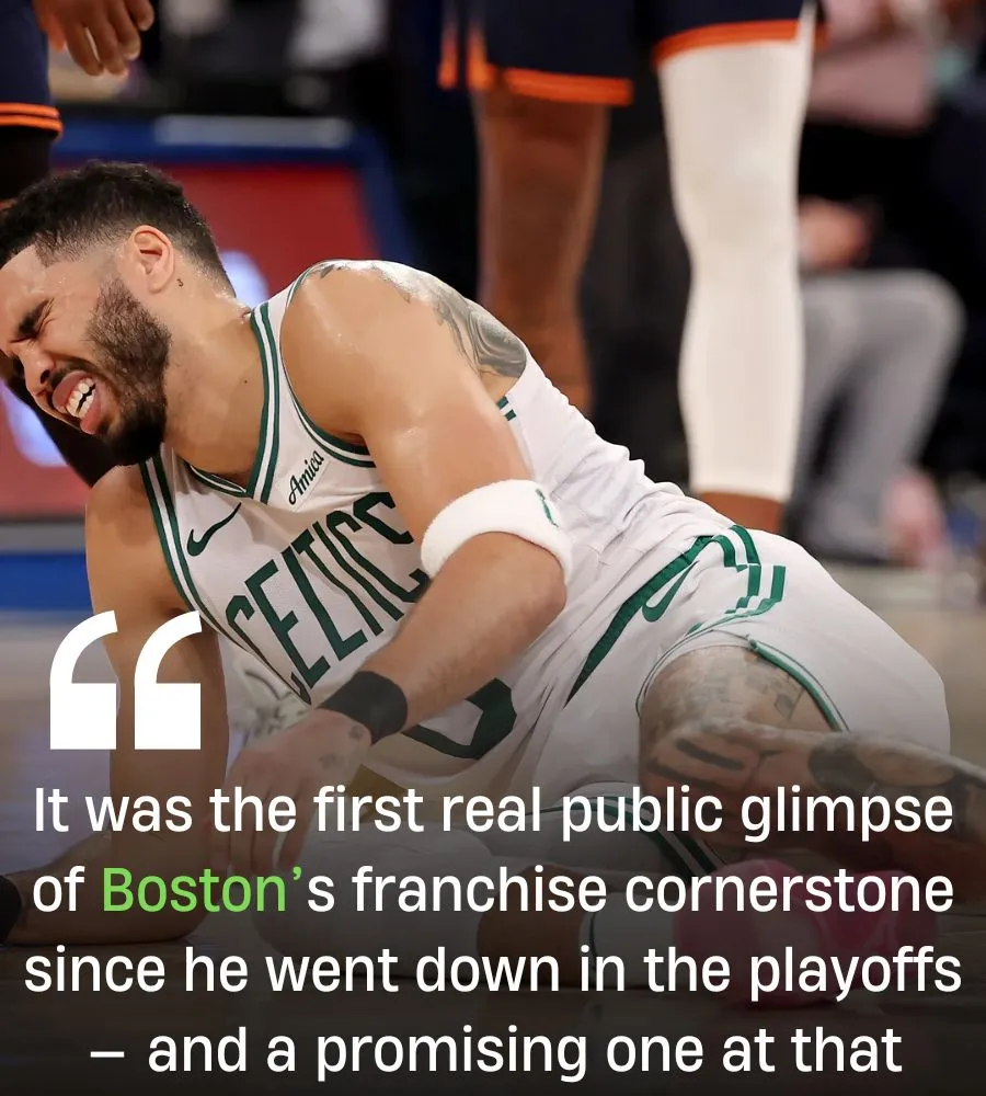 Celtics Given Hope After Huge Jayson Tatum Injury Update Celtics Given Hope After Huge Jayson Tatum Injury Update