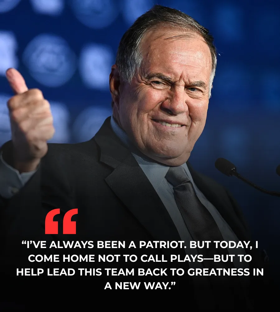 BREAKING: Bill Belichick RETURNS TO THE NEW ENGLAND PATRIOTS AS CO-OWNER!